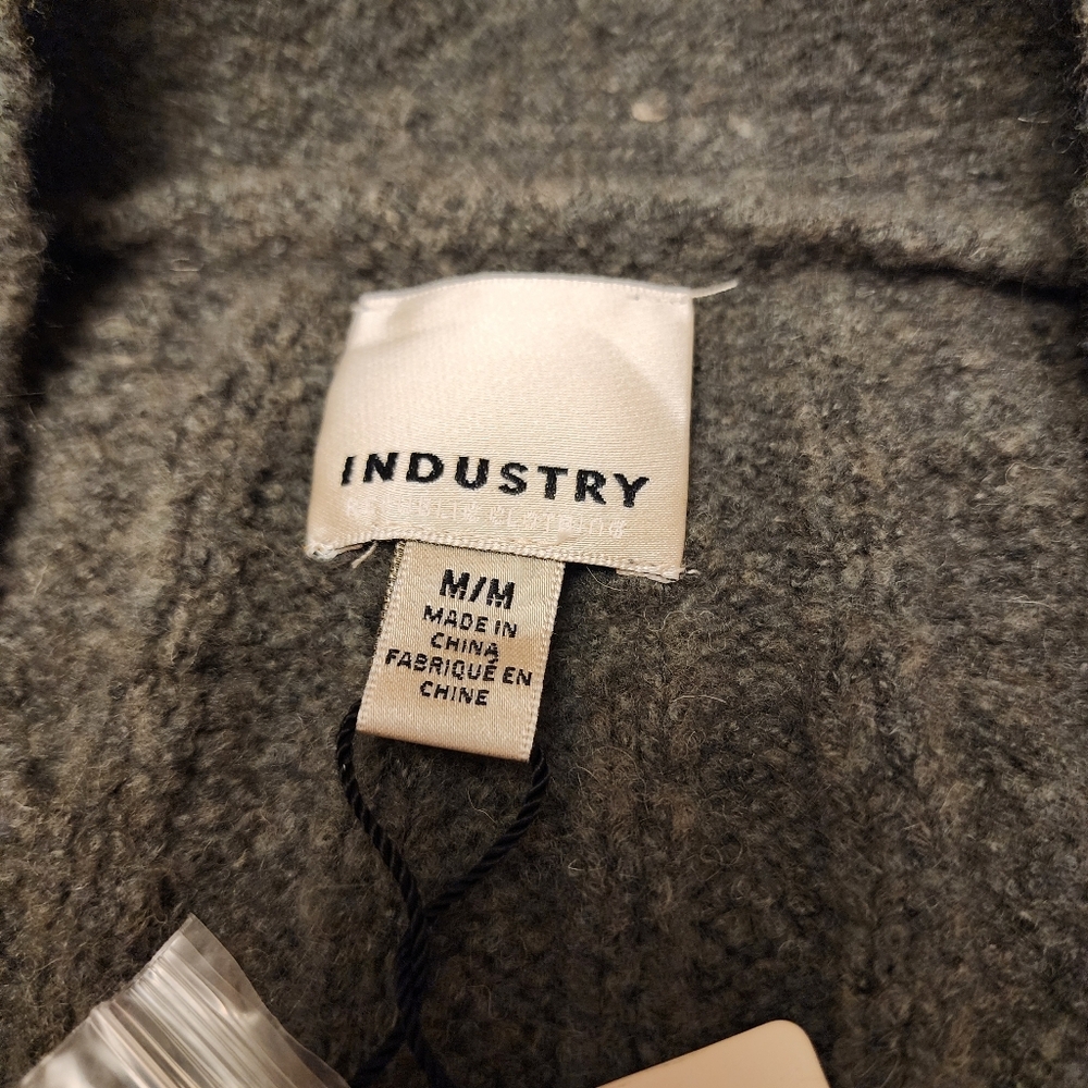 Industry Republic Oversized Button Up V-neck Cardigan Sweater M - Picture 9 of 12